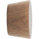 Embout de barre � rideaux c�ne �28 ch�ne fonc� inventiv