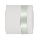 Embouts de barre � rideaux inventiv �35 - blanc laqu�