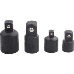 Embout cl� 1 / 4  3 / 8  1 / 2 , adaptateur cl� � choc, 4pcs douille r�ducteur embout pour cl� � douille, ...