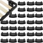 Embouts lattes pour sommier noir 55mm, 40 pi�ces capuchons lattes pour sommier supports de lattes de ...