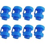 Embouts de trampoline 8 pices embouts de tige de filet, pices de rechange de trampoline de diamtre ...