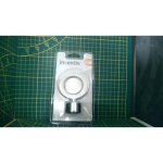 Embout de tringle pivotant d28 - nickel - design moderne