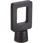 Embout tringle rideaux noir mat ateliers 28