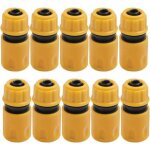 Embout tuyau d'arrosage 10pcs, raccord tuyau d'arrosage, jardin en plastique raccords d'arrosage rapides, ...