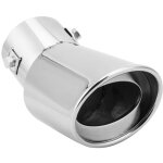 Embout de tuyau d'�chappement de voiture, silencieux de gorge arri�re en acier inoxydable pour honda ...