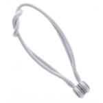 Embrasse � rideaux aimant�e 30cm gris perle boulet