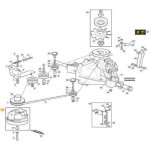 Embrayage �lectromagn�tique original stiga pour tracteur de pelouse 118399079 / 0