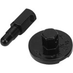 Embrayage de trononneuse  piston de 14 mm, outil de retrait de volant en acier au manganse outils ...