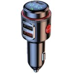 �metteur fm bluetooth 5. 0 pour voiture - chargeur allume - cigare 48 w max. pd et qc 3. 0 - son hifi ...