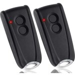 �metteur porte de garage pour ecostar rsc2 433, 92mhz compatible avec ecostar rsc2 - 433, rse2 - 433, ...