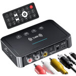 �metteur - r�cepteur audio sans fil 5. 0 nfc, adaptateur hifi, aux, rca