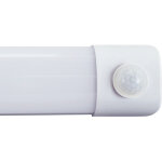 Emil led pir - r�glette led 18w - d�tecteur mouvement - blanc naturel - 600mm - ip20