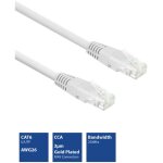 Eminent - u / utp cat6 cble patch rseau / 1 m / blanc / m - m