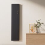 Emke radiateur lectrique chauffage lectrique fixation murale connexion wi - fi 1000w anthracite