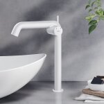 Emke - robinet de salle de bain, 332 x 220 x 76 mm, laiton, cartouche c�ramique, mitigeur pour lavabo, ...