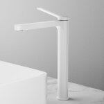 Emke - robinet salle de bain haut, robinet de lave - mains avec a�rateur, laiton, cartouche c�ramique, ...