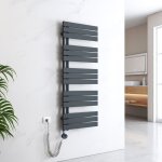 Emke - sche - serviettes lectrique avec lment chauffant thermostat temprature rglable minuterie, ...