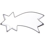 Emporte - pice en acier, forme poinsettia, 6, 4 cm