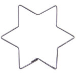 Emporte - pi�ce �toile en acier 4, 6 cm