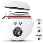 Ems gua sha, brosse lymphatique pour le visage guasha �lectrique led bleu, vert et rouge, th�rapie par ...