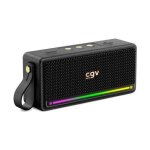 Cgv - enceinte bluetooth 50910 - solidvibe max - caisson de basses 20 w (2 x 10 w) Cgv - enceinte bluetooth 50910 - solidvibe max - caisson de basses 20 w (2 x 10 w)