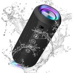 Enceinte bluetooth portable ortizan x : �tanche ipx7, sans fil, volume �lev�, basses profondes, appairage ...