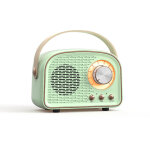 Enceinte bluetooth r�tro, enceinte vintage sans fil, enceinte bluetooth portable pour l'ext�rieur, compatible ...