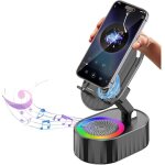Enceinte bluetooth sans fil 5 en 1 � induction, support de t�l�phone d'urgence rechargeable (3000 mah), ...