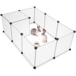 Enclos pour animaux, grande clôture portable en plastique pour petits animaux, cage pour chiots, clôture, ... Enclos pour animaux, grande clôture portable en plastique pour petits animaux, cage pour chiots, clôture, ...