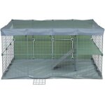 Enclos modulable - zolux - neo park - parc pour petits animaux - lapins - 140x105x70 - 1, 84 m