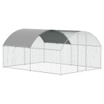 Swanew enclos poulailler acier galvanisé avec parc grillagé avec serrure espace couvert poulailler pour ... Swanew enclos poulailler acier galvanisé avec parc grillagé avec serrure espace couvert poulailler pour ...