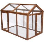 Sweeek - enclos pour poulailler en bois chabo. 6 poules. parc grillagé pour poules. extension Sweeek - enclos pour poulailler en bois chabo. 6 poules. parc grillagé pour poules. extension