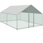 Swanew - einfeben enclos poulailler parc grillagé acier galvanisé cage parc enclos pour animaux 4x3 m ... Swanew - einfeben enclos poulailler parc grillagé acier galvanisé cage parc enclos pour animaux 4x3 m ...