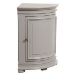 Decoration d ? autrefois - encoignure basse - mdf - blanc - interior's