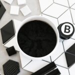 Deux composants poxy stuc pour remplissage de joints - noir - 1kg mosaque carrelage bain piscine