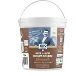 Enduit de rebouchage bois gros trous - p�te � bois poudre - 1kg teinte sapin - int�rieur / ext�rieur, ...