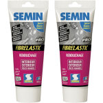 Enduit de rebouchage �lastique pour fissures vivantes fibrelastic semin - int�rieur / ext�rieur - tube ...