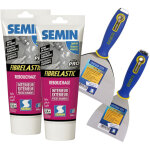 Enduit de rebouchage �lastique pour fissures vivantes fibrelastic semin - int�rieur / ext�rieur - tube ...