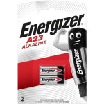 Energizer lot de 2 piles alcalines a23 mn21 lrv08 gp23a 12v