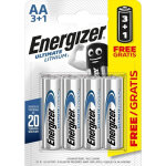 Energizer aa / l91 piles au lithium (lot de 4)