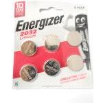 Energizer - pile au lithium cr2032 3 v ref e300303700 lot 6 151719
