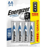 Energizer ultimate lithium lot de 3 piles aa et 1 / 4