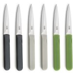 Energy - set 6 couteaux office coloris mixs