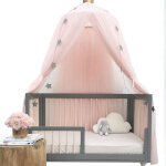 Enfant d�me fantasy champion filet rideaux tente de jeu ciel de lit moustiquaire parure de lit avec rond ...