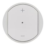 Enjoliveur c�liane pour variateur 3 fils - blanc (065084a)