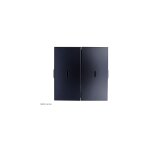 Enjoliveur kallysta touche double � voyant finition: carbone