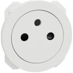 Enjoliveur noir prise affleurante odace (s929050)