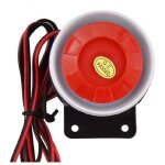 Enowelir 12v 120db filaire mini sirne pour systme d'alarme de scurit accessoires d'alarme sirne ...