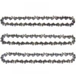 Enowelir lot de 3 cha�nes pour �lagueuse sur perche 10 pouces 25 cm 40 maillons faible rebond compatibles ...
