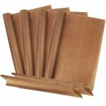 Enowelir lot de 6 feuilles de cuisson r�utilisables en fibre de verre 40x60 cm r�sistantes � la chaleur ...